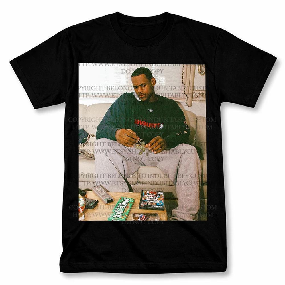 Lebron James Graphic T Shirt Style Basketball Fan Tee